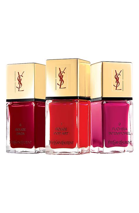 yves saint laurent la laque couture nail lacquer2017|la laque couture nail varnish.